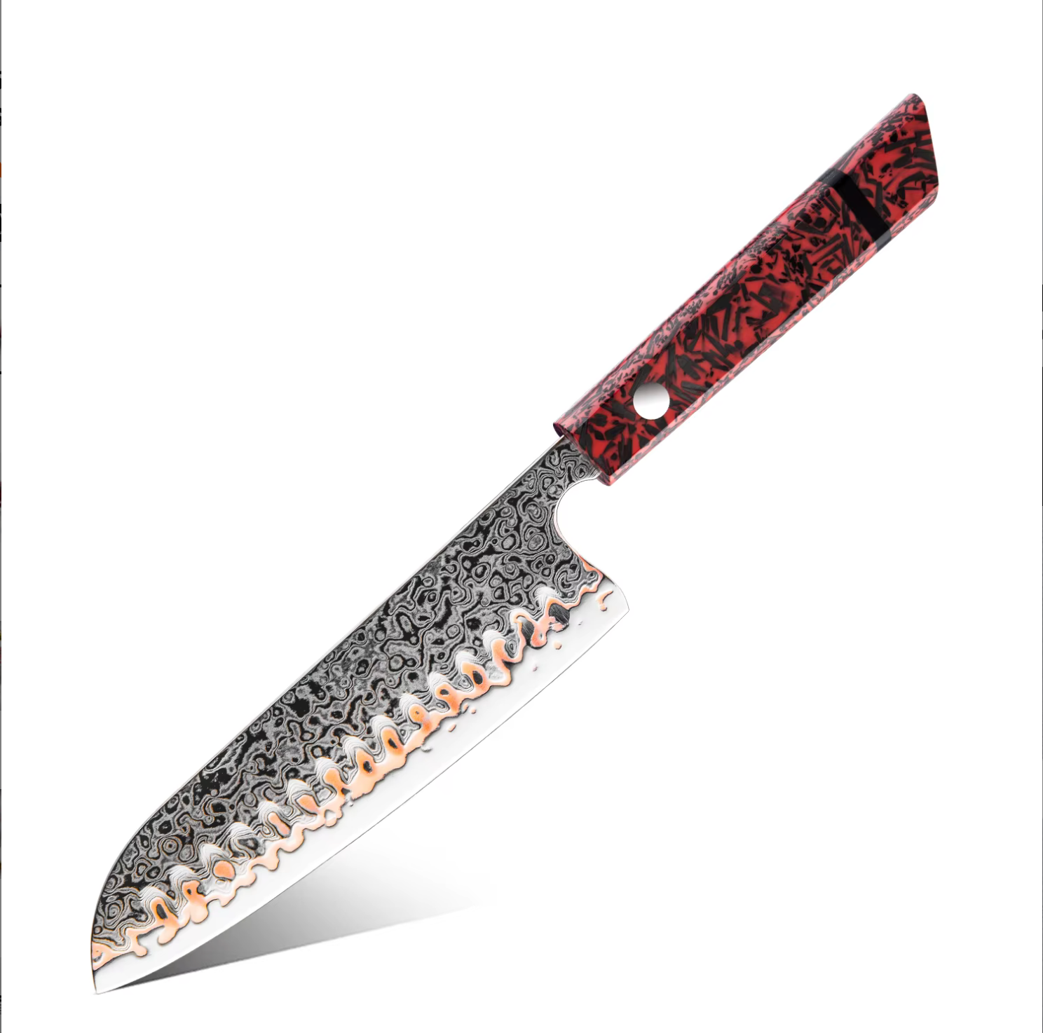 Santoku knife 7 inch / 18 cm AKARYU collection