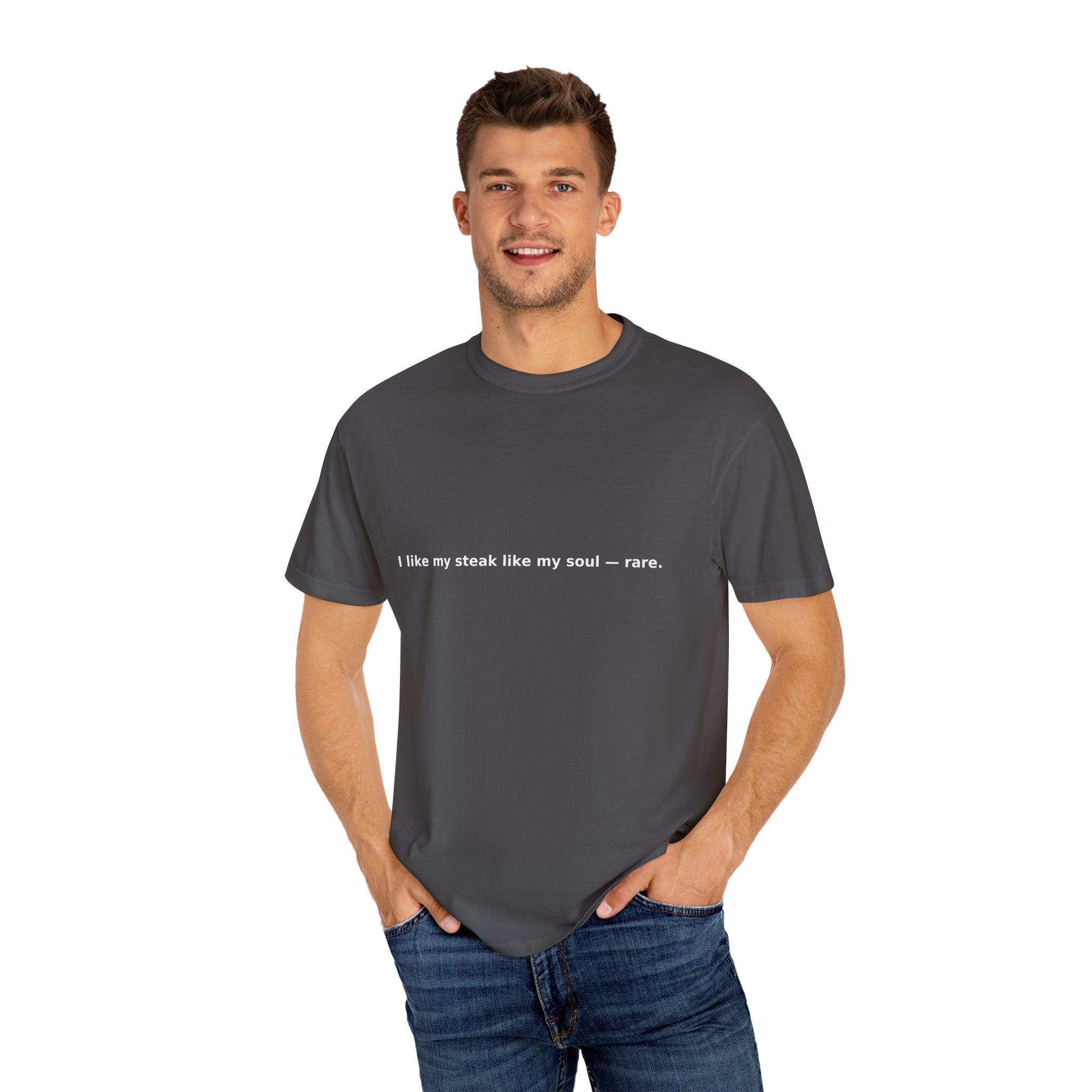 Rare Steak Humor Unisex T-Shirt