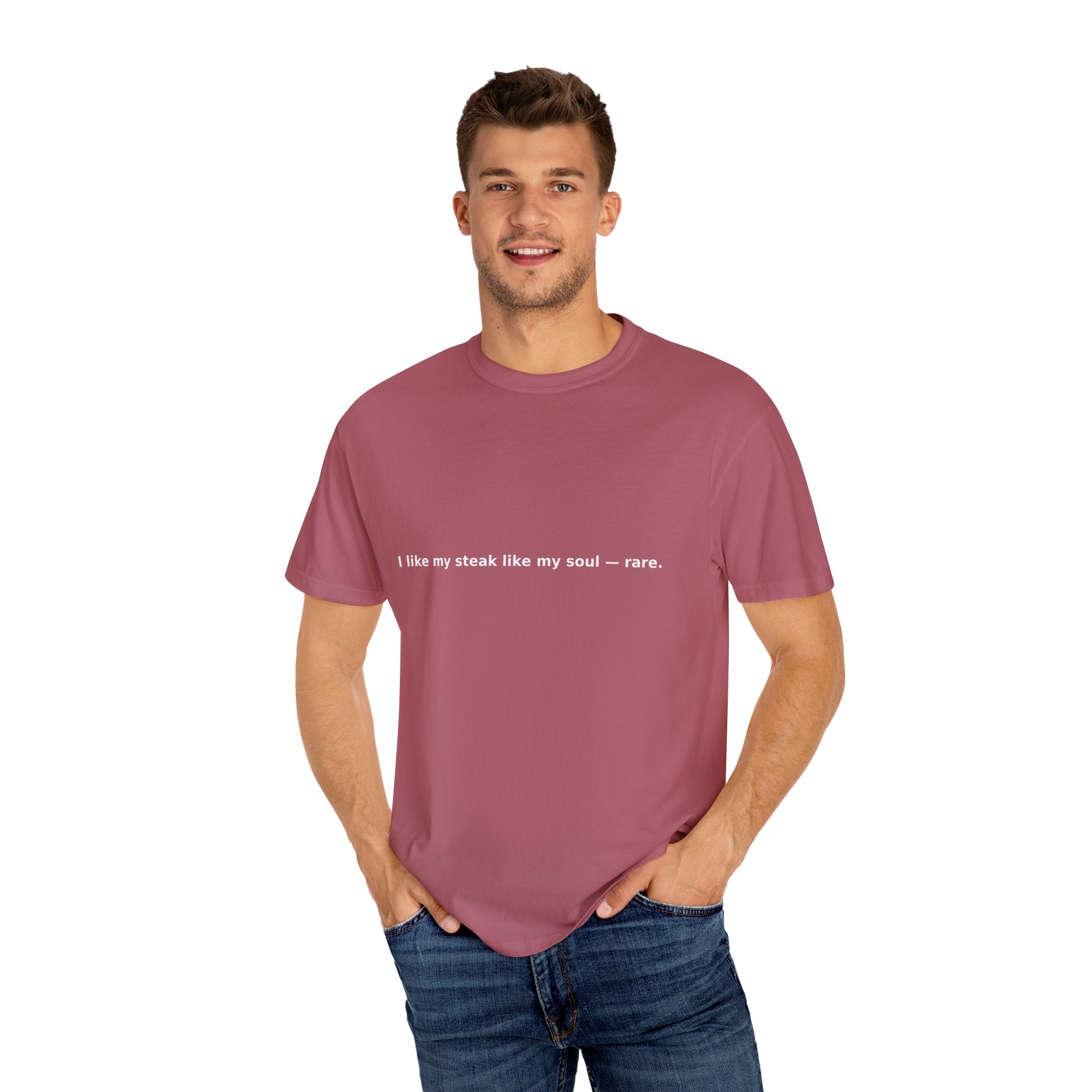 Rare Steak Humor Unisex T-Shirt