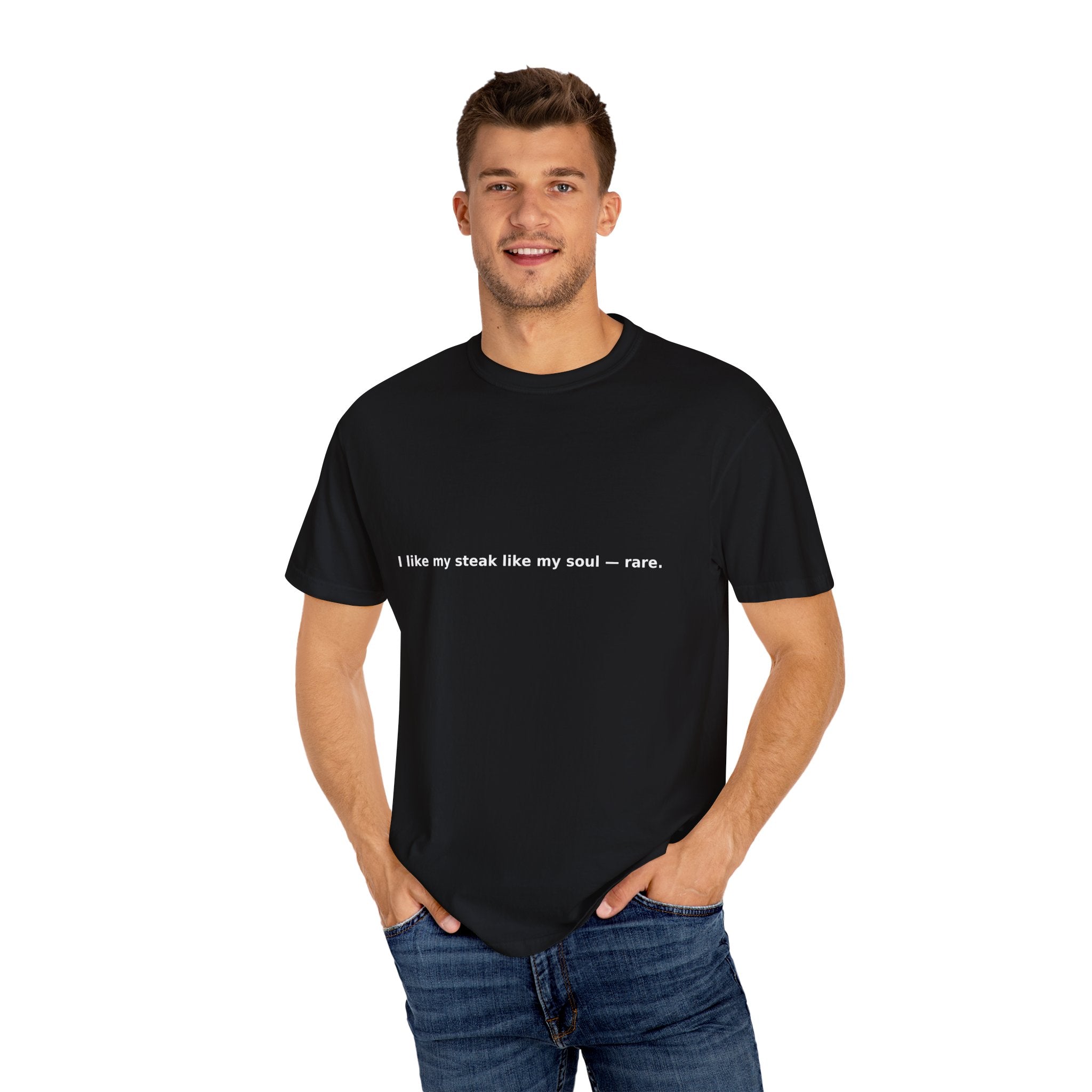 Rare Steak Humor Unisex T-Shirt