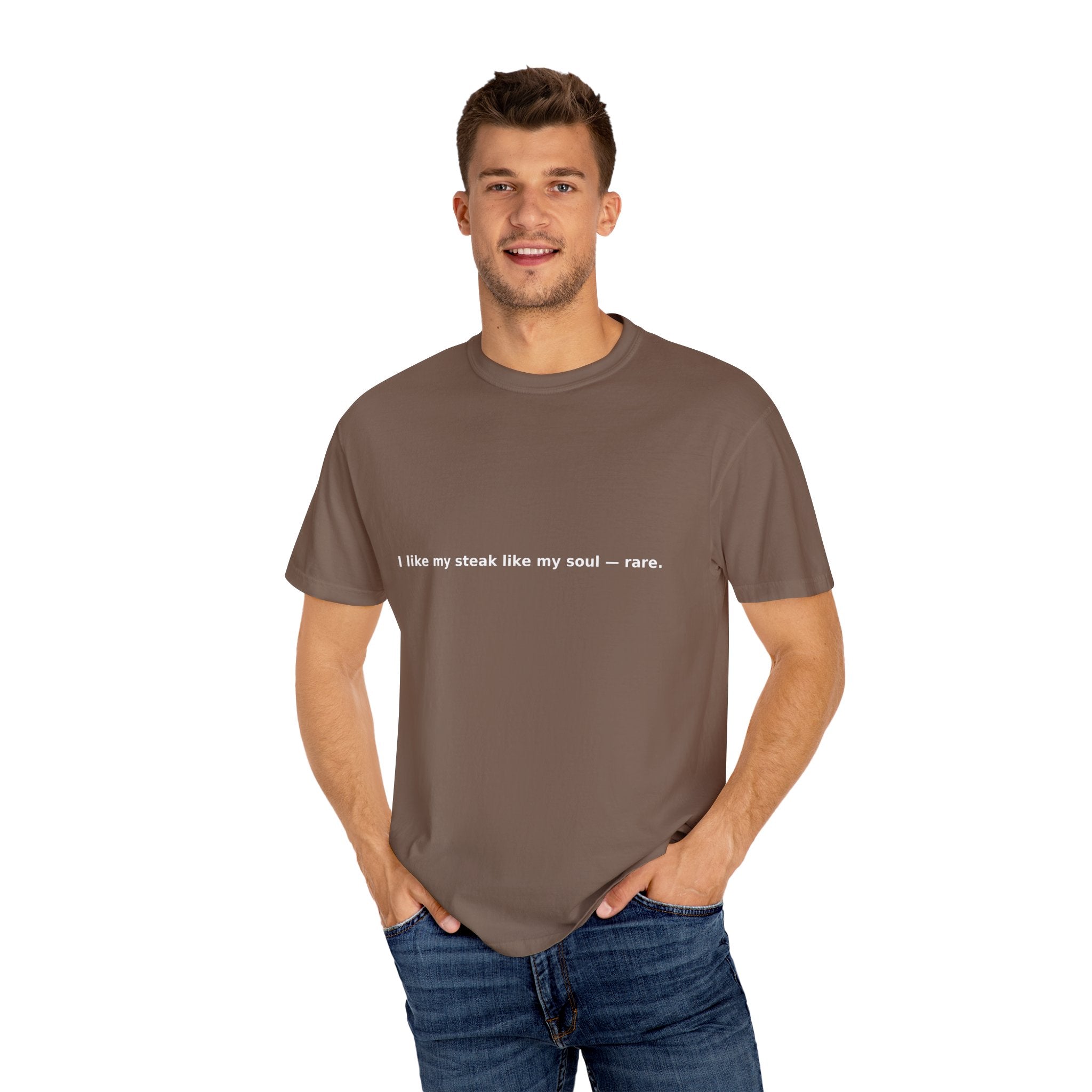 Rare Steak Humor Unisex T-Shirt