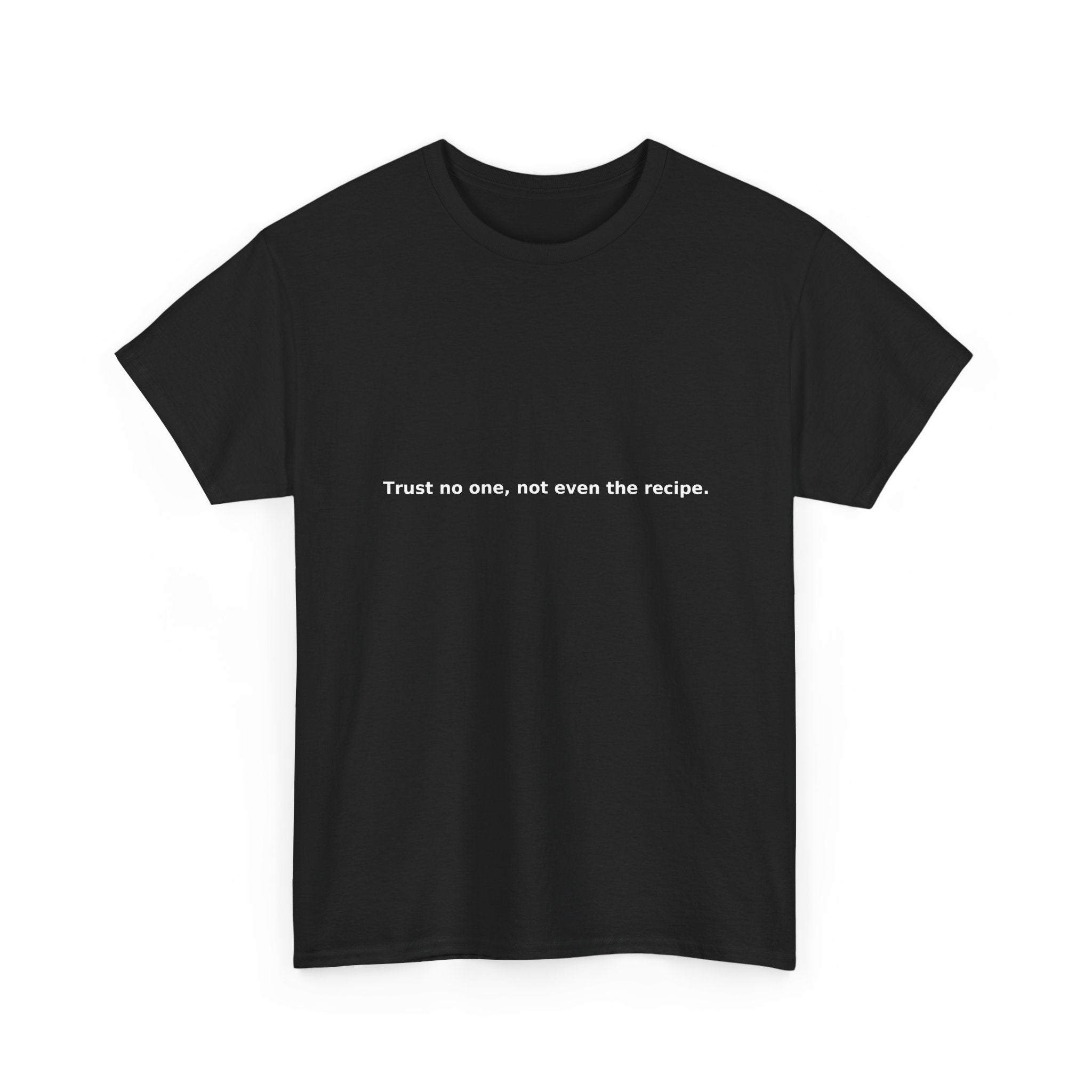 Trust No One Unisex Heavy Cotton Tee