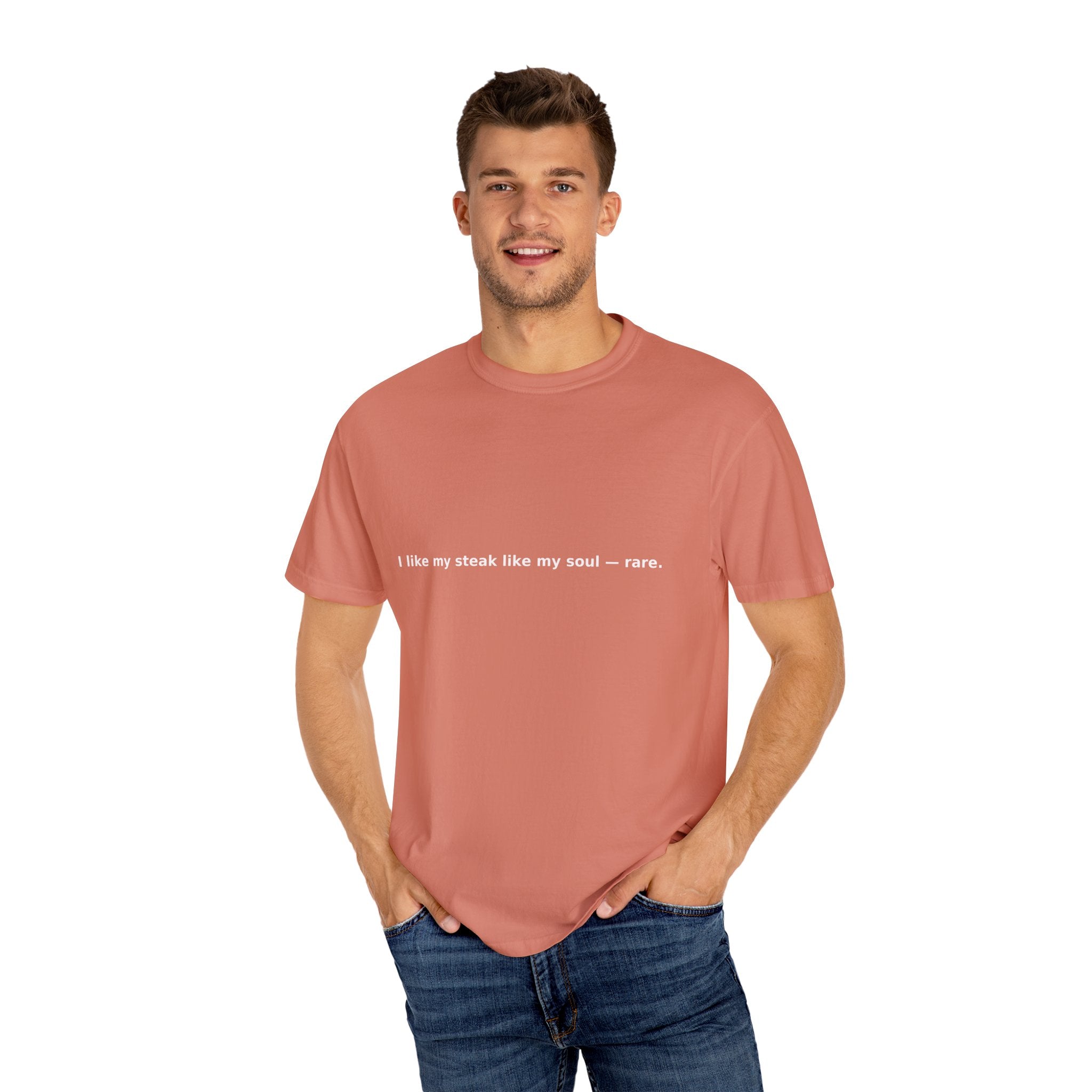 Rare Steak Humor Unisex T-Shirt