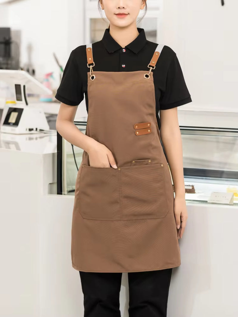 Waiter Apron for Kitchen Women Delantal Camarero Long Universal Home Worker Chinese Restaurant Cafe Hotels Chef Man Work Wear