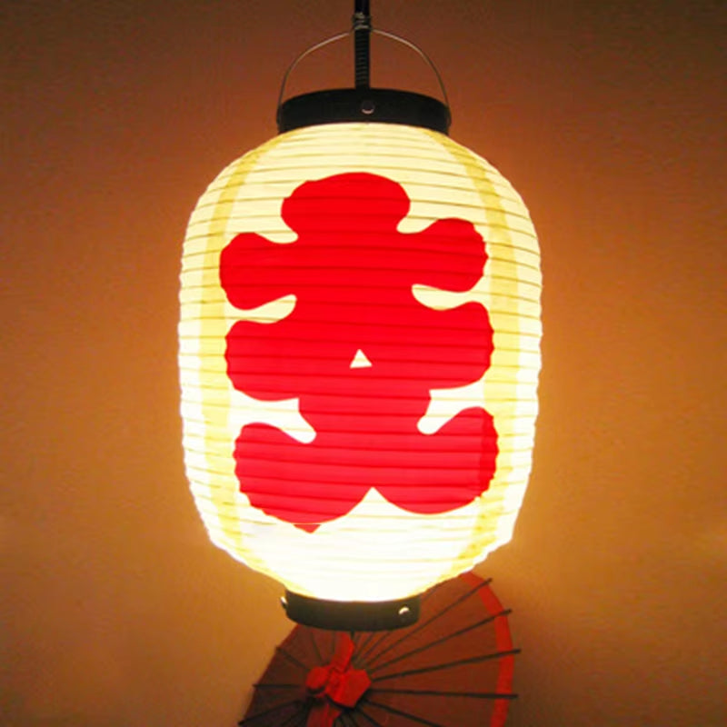 Japanese Sushi Lantern Restaurant Bar Advertising Lantern with Accessories Festival Izakaya Sushi Ramen Lanterns Hanging Decor