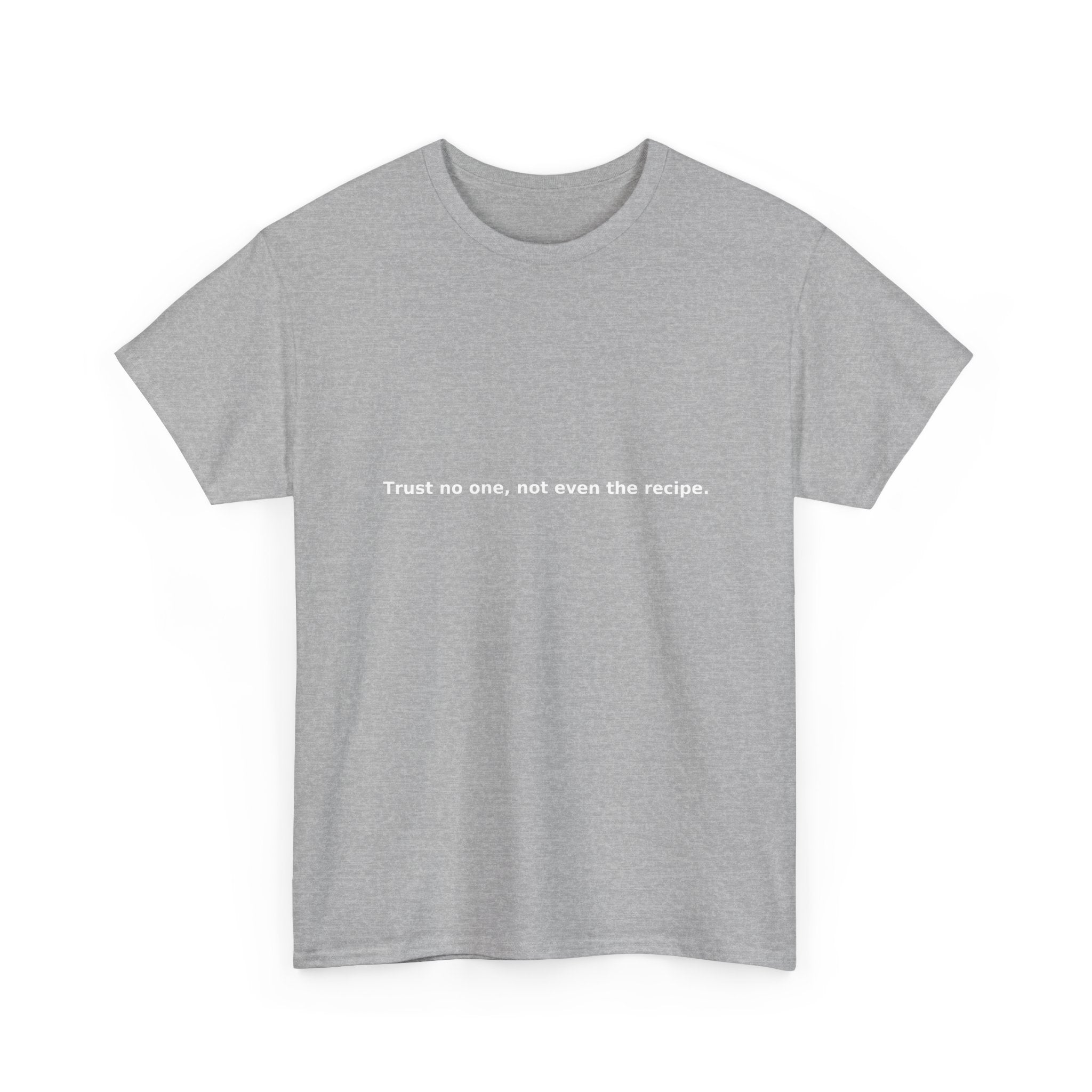 Trust No One Unisex Heavy Cotton Tee