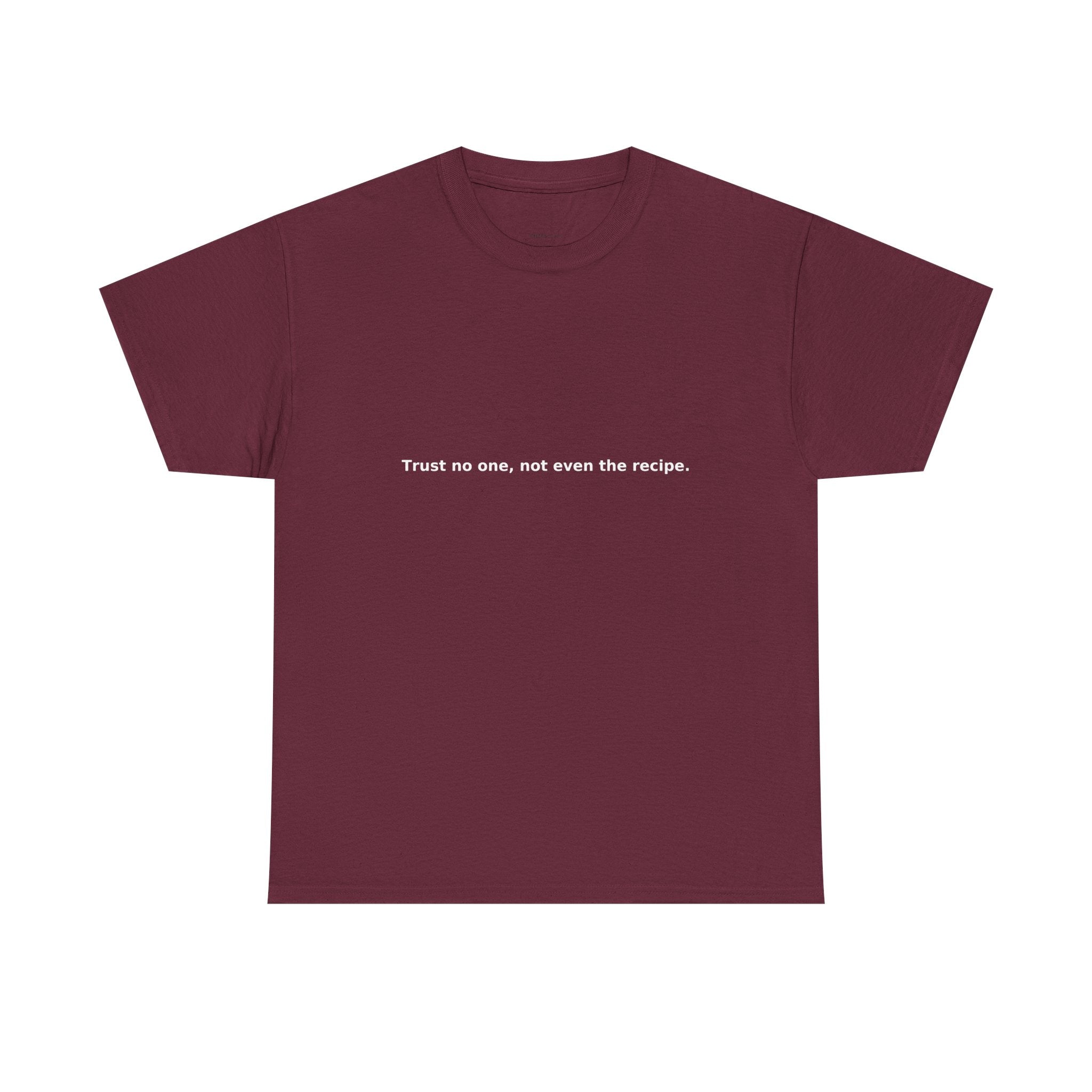 Trust No One Unisex Heavy Cotton Tee