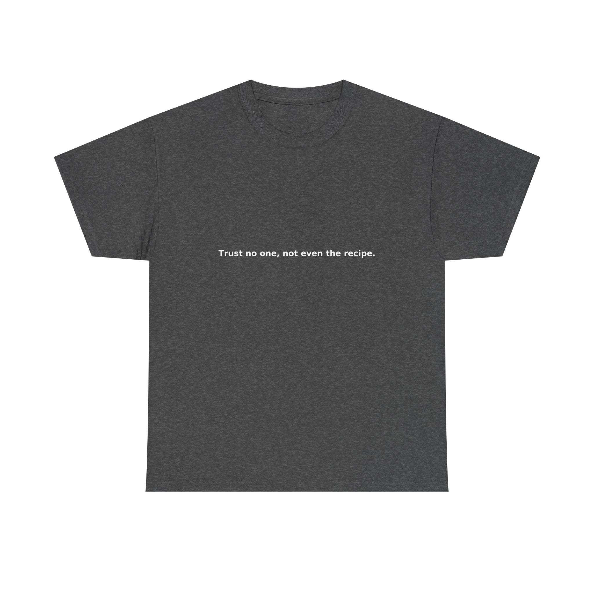Trust No One Unisex Heavy Cotton Tee