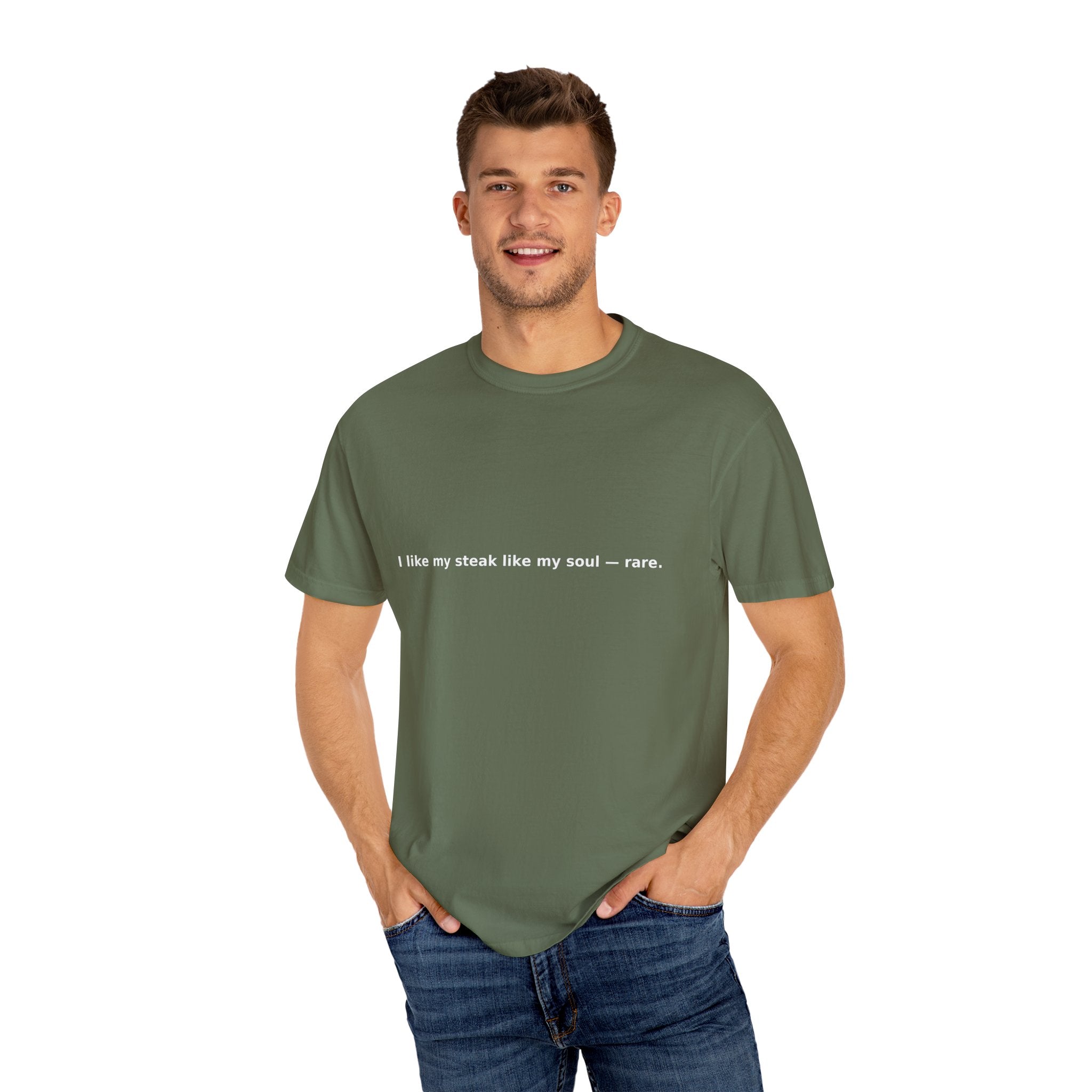 Rare Steak Humor Unisex T-Shirt