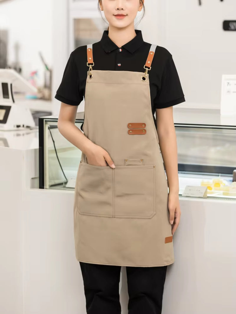 Waiter Apron for Kitchen Women Delantal Camarero Long Universal Home Worker Chinese Restaurant Cafe Hotels Chef Man Work Wear