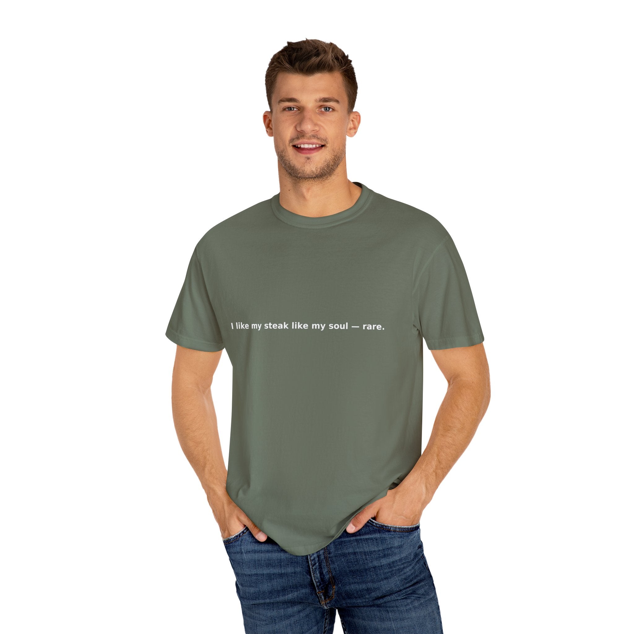 Rare Steak Humor Unisex T-Shirt