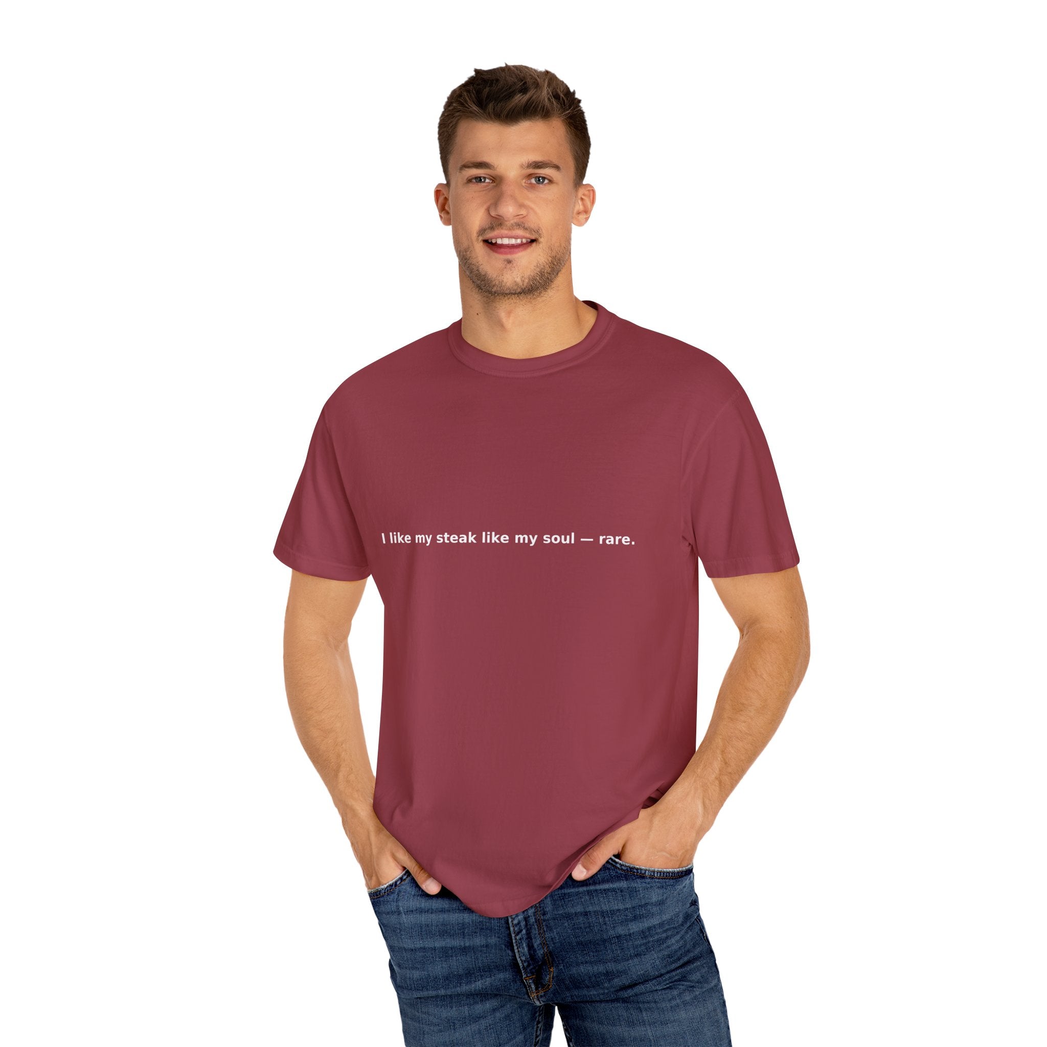 Rare Steak Humor Unisex T-Shirt