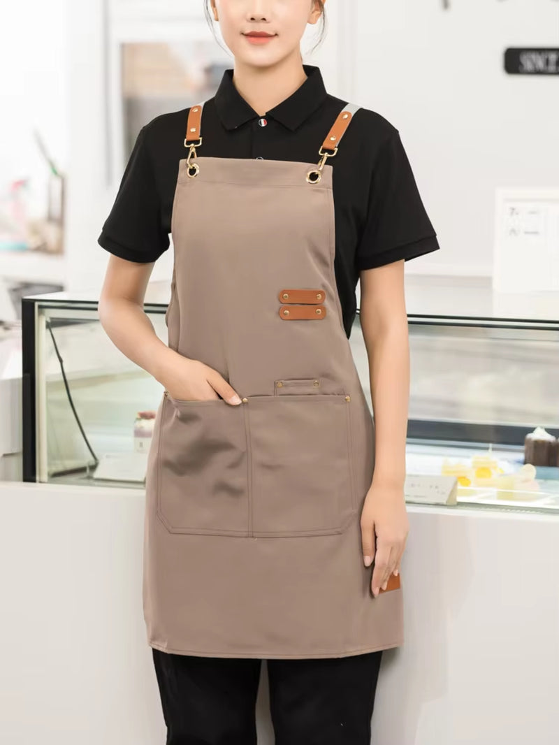 Waiter Apron for Kitchen Women Delantal Camarero Long Universal Home Worker Chinese Restaurant Cafe Hotels Chef Man Work Wear