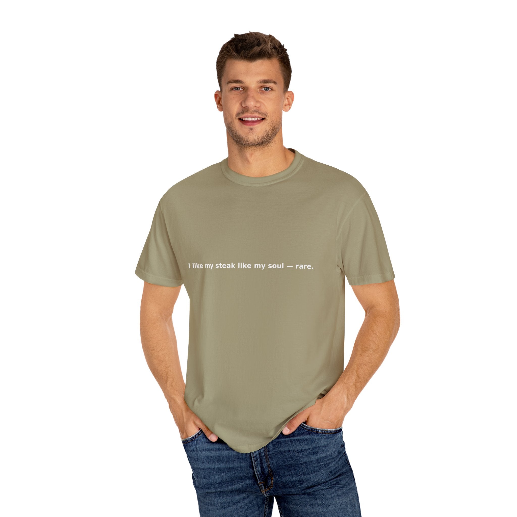 Rare Steak Humor Unisex T-Shirt