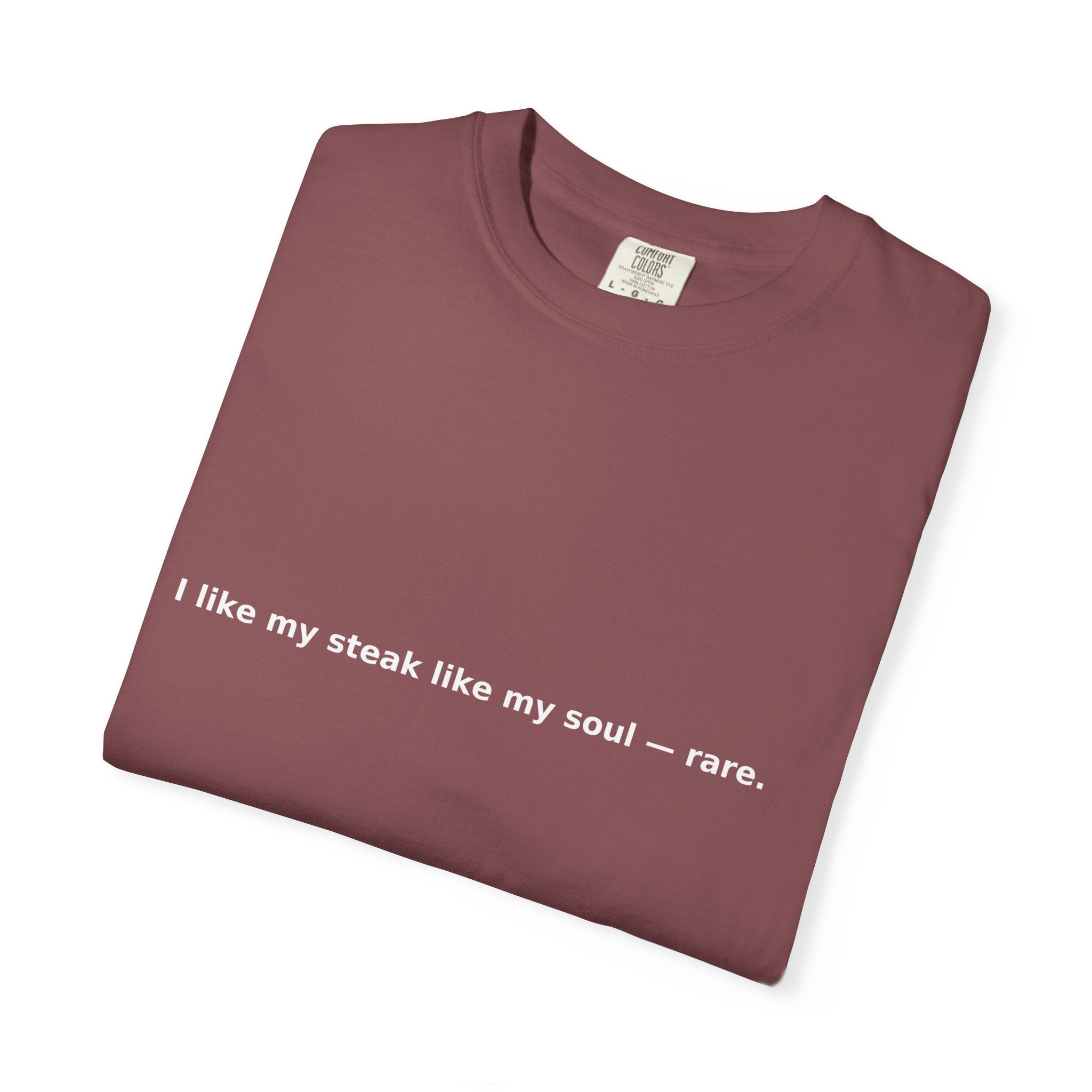 Rare Steak Humor Unisex T-Shirt