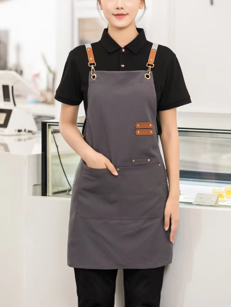 Waiter Apron for Kitchen Women Delantal Camarero Long Universal Home Worker Chinese Restaurant Cafe Hotels Chef Man Work Wear