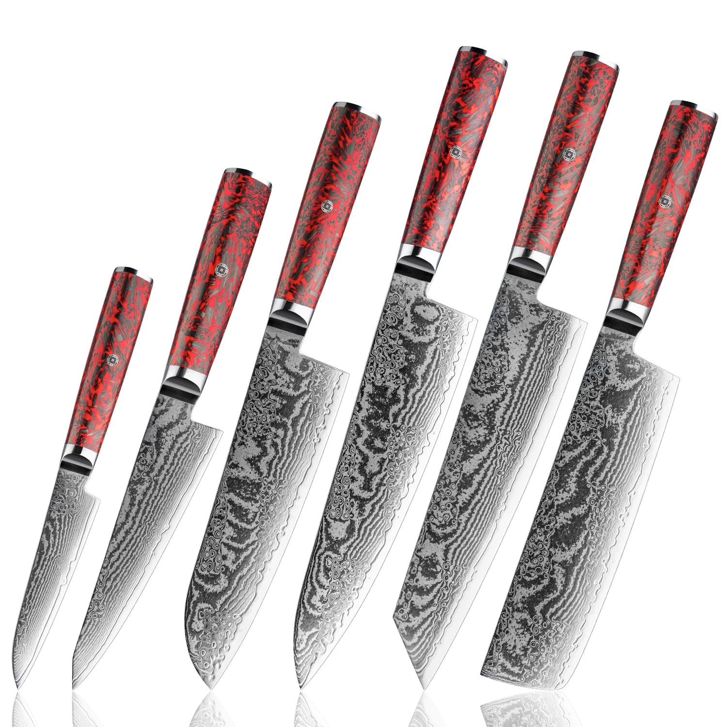 Kagero Damascus Kitchen Knives Series