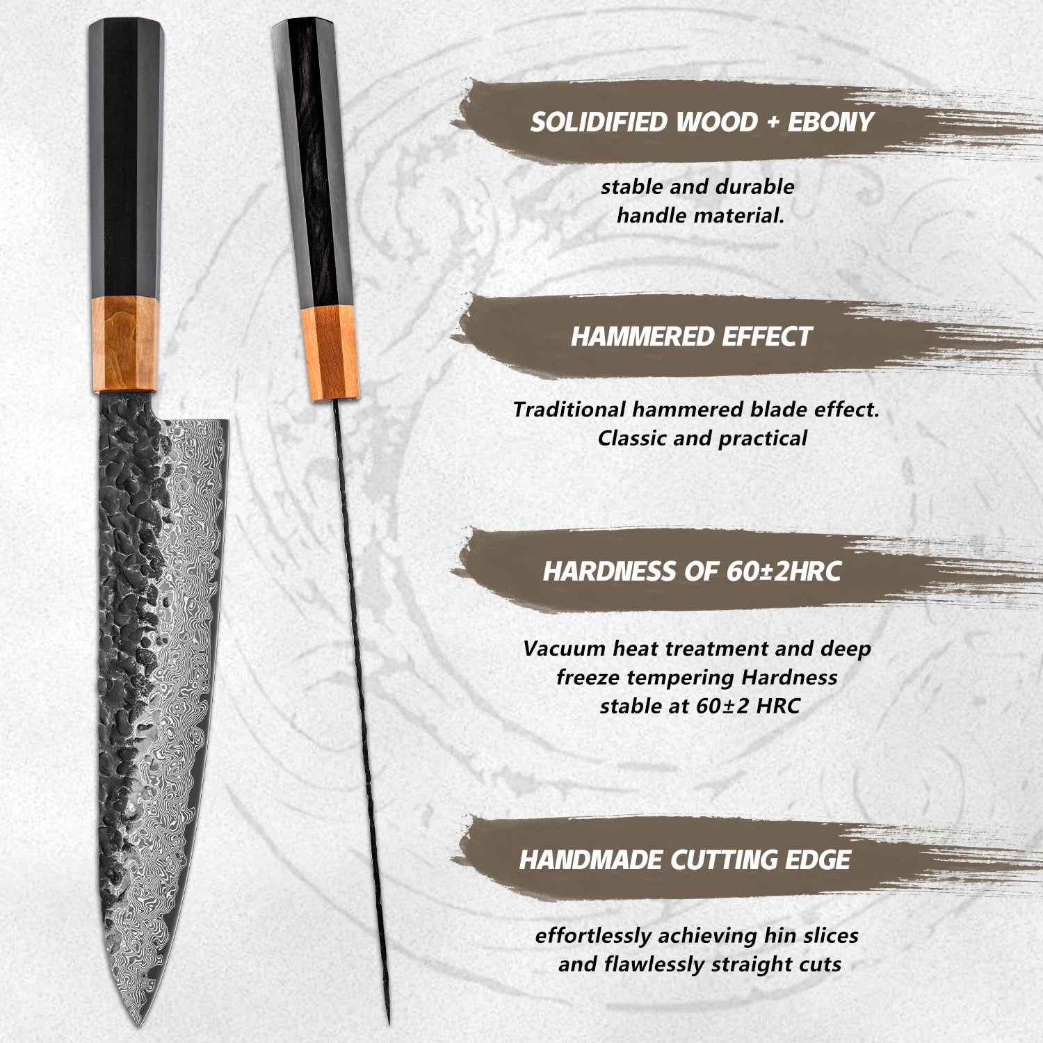 Akai Japanese damascus collection