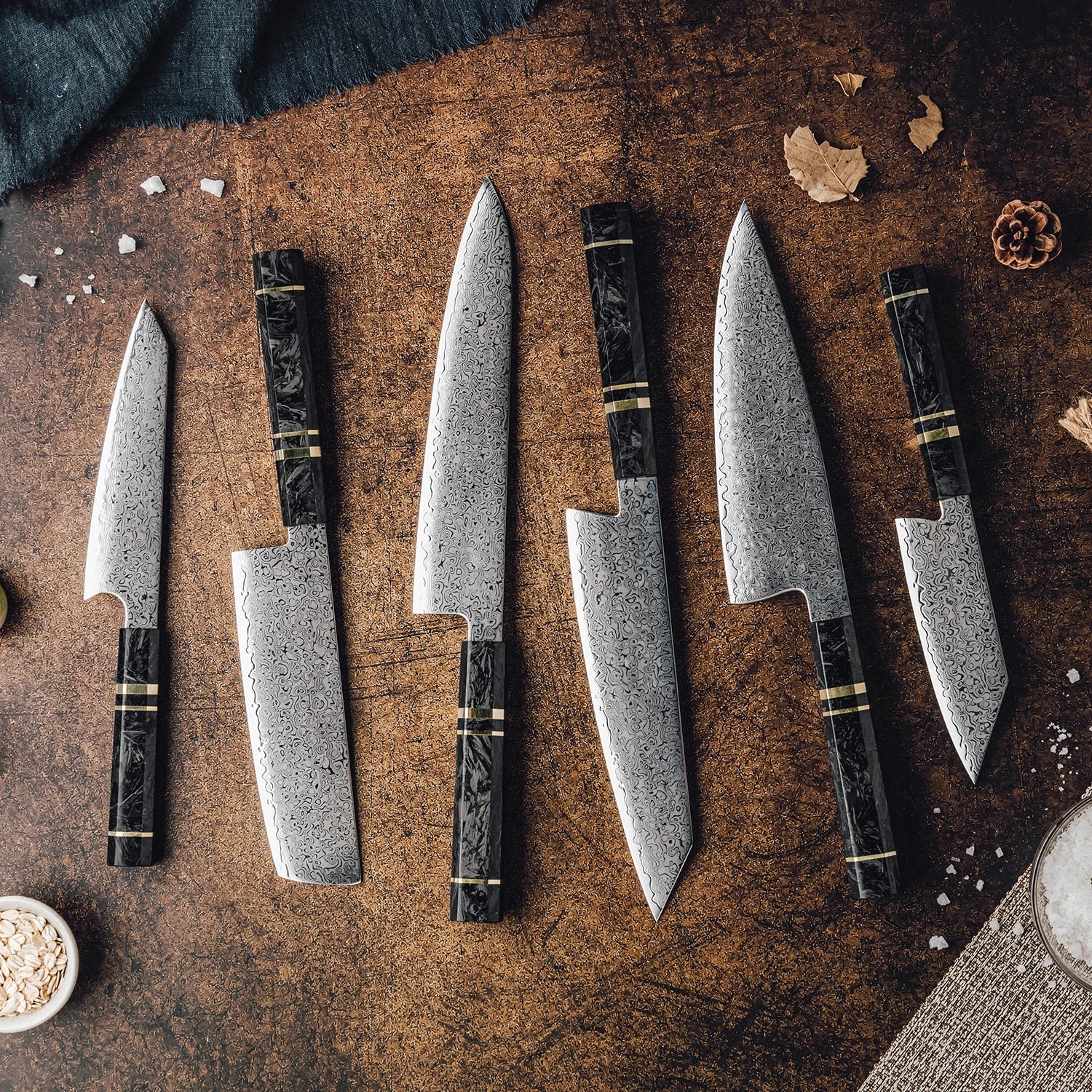 Amaterasu Damascus steel collection 2.0