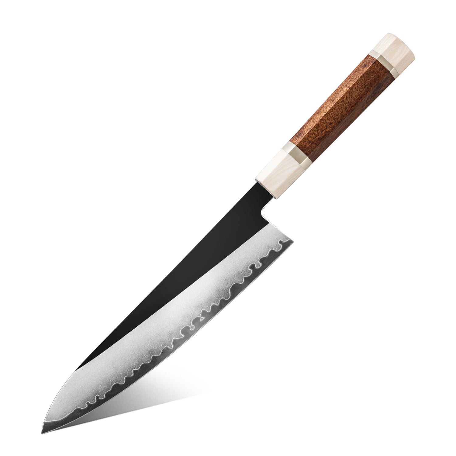Inari Okami 208mm Chef Knife - High Carbon Steel Mirror Polish Japanese Kitchen Knife