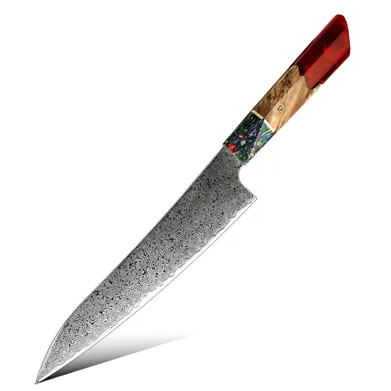 Katsumi Chef Knife 22cm - 67 Layer Damascus Steel with Ergonomic Handle