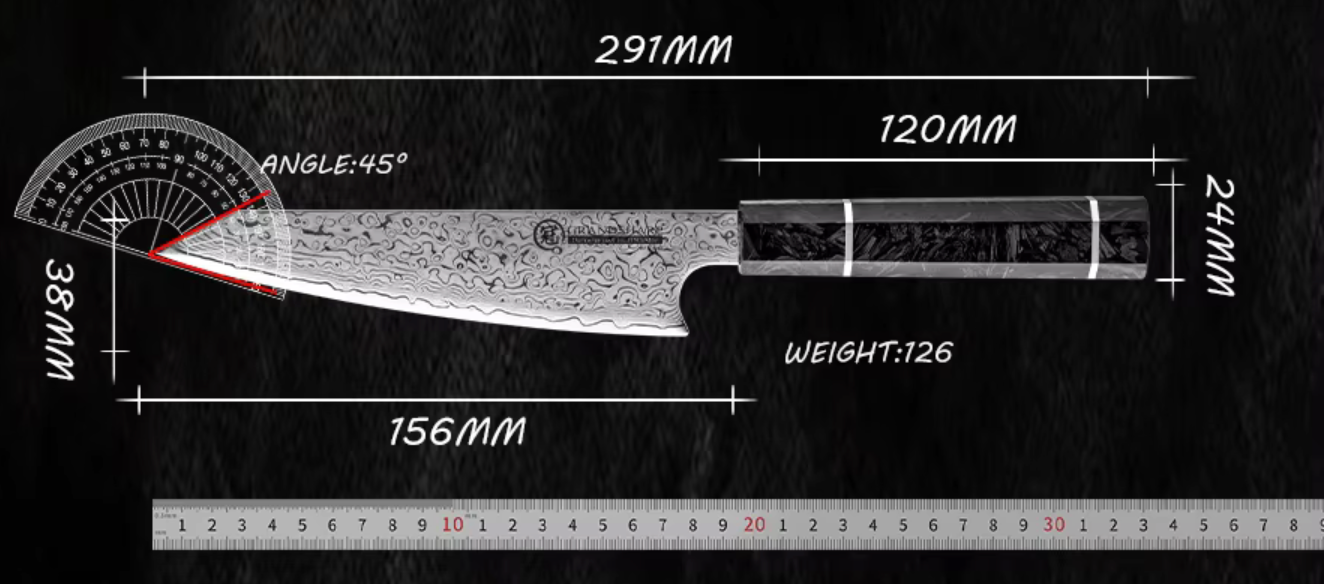 utility small knife 156mm AMATERASU collection