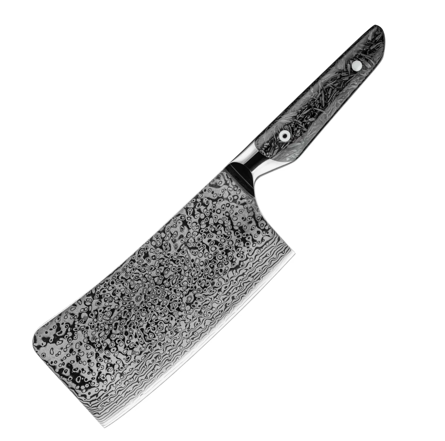 Ryuzen Kitchen Knife Collection - Premium 7-Piece Black Damascus Steel Set with Gift Box