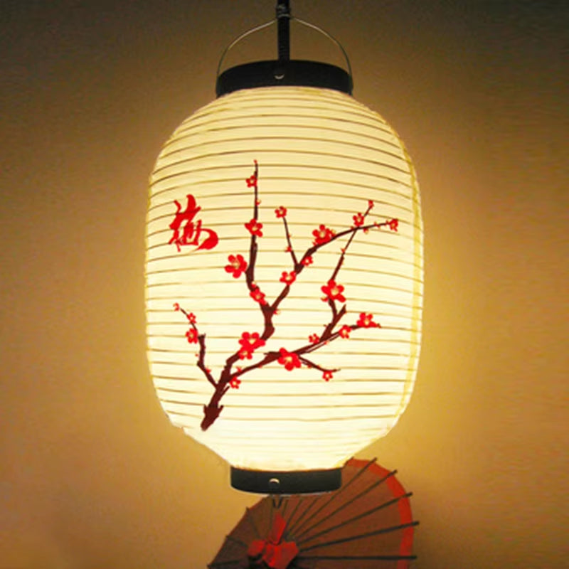 Japanese Sushi Lantern Restaurant Bar Advertising Lantern with Accessories Festival Izakaya Sushi Ramen Lanterns Hanging Decor