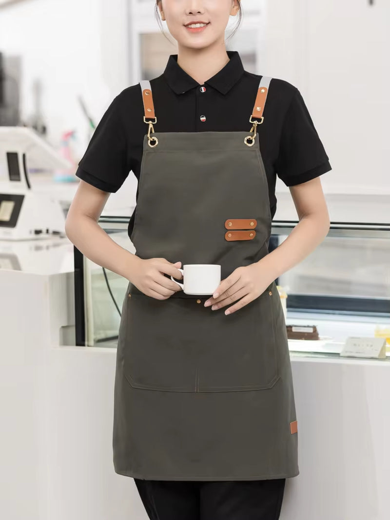 Waiter Apron for Kitchen Women Delantal Camarero Long Universal Home Worker Chinese Restaurant Cafe Hotels Chef Man Work Wear