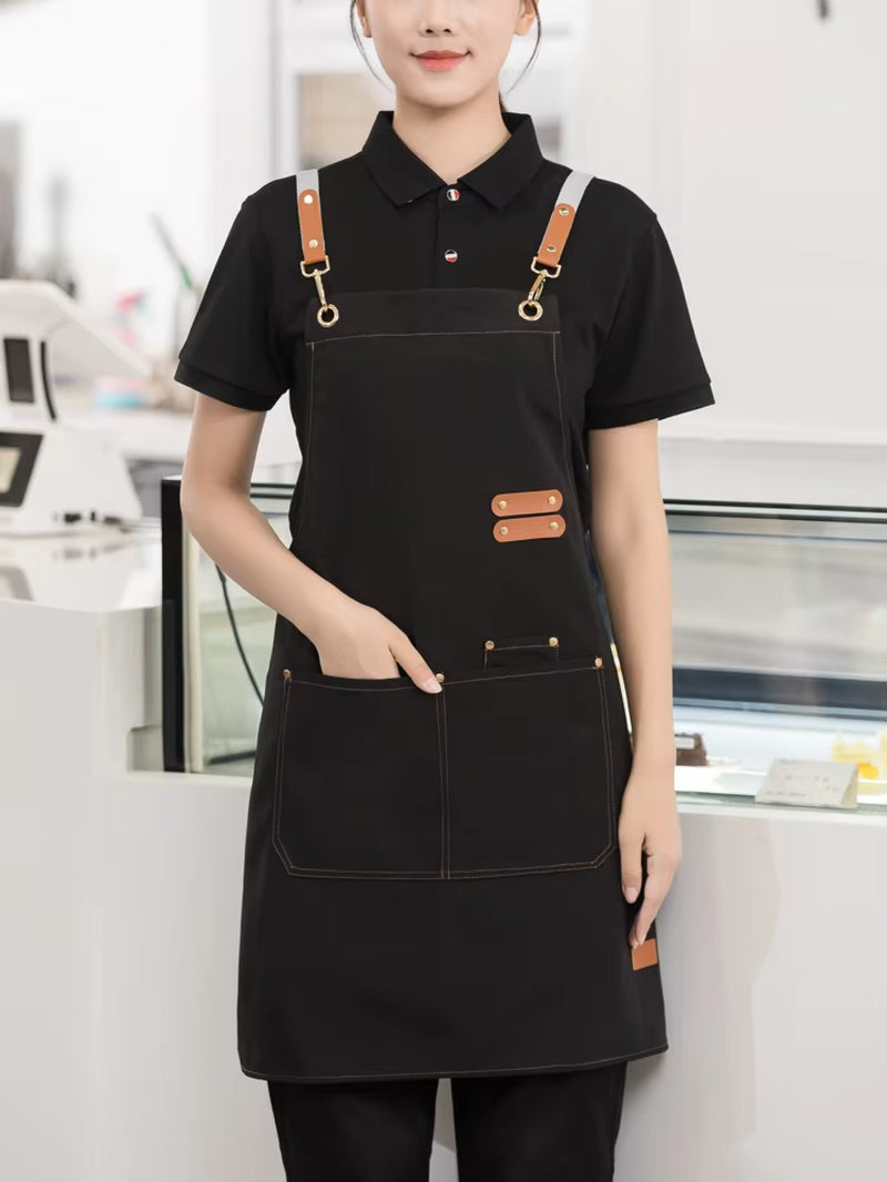 Waiter Apron for Kitchen Women Delantal Camarero Long Universal Home Worker Chinese Restaurant Cafe Hotels Chef Man Work Wear