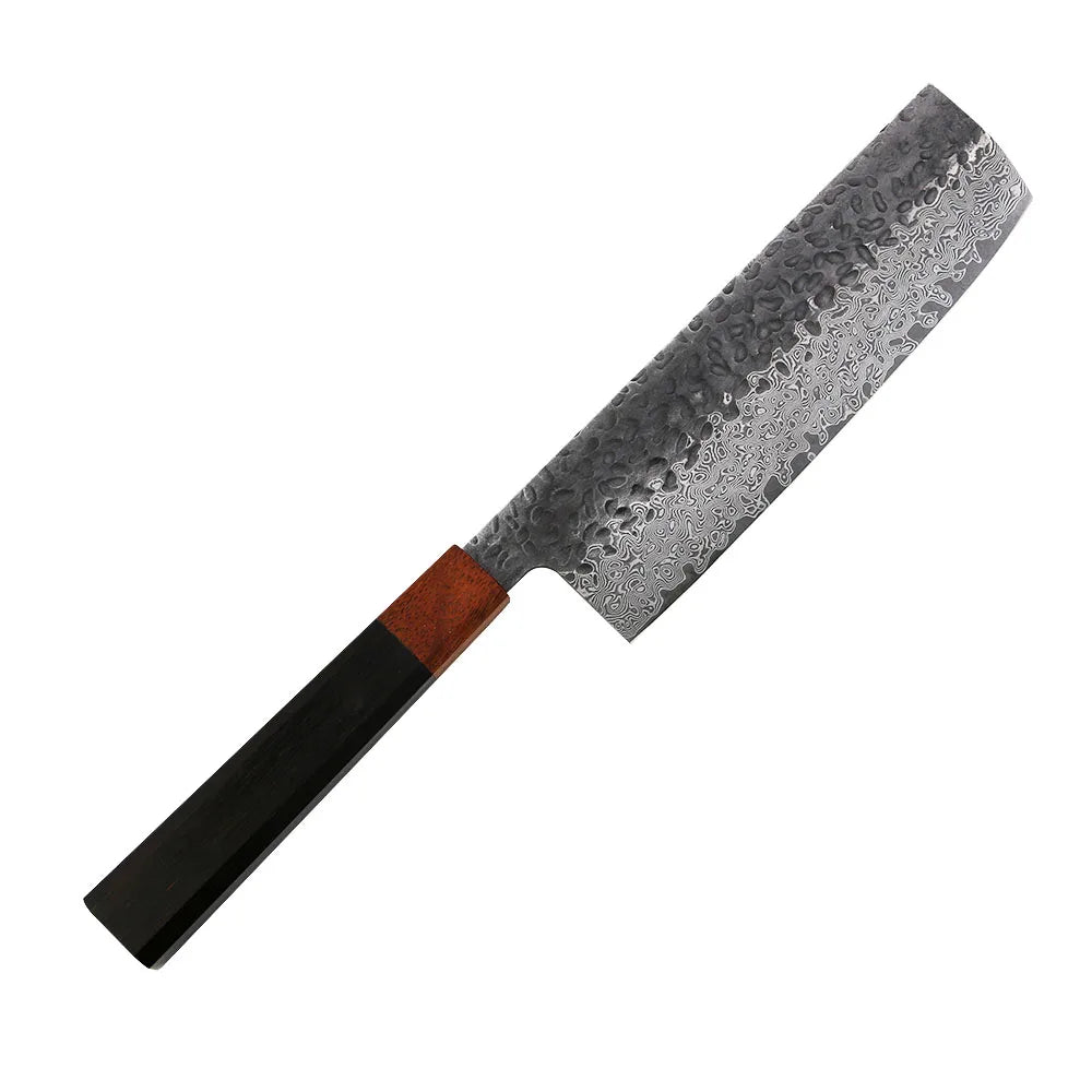 Akai chef knife / nakiri / kiritsuke (all set including and 3Pcs Cooking Tweezers )